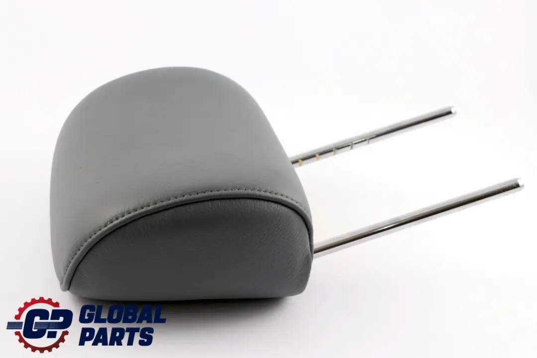 BMW X3 Series E83 Front Seat Left Right N/O/S Leather Headrest Graublau Grey - SKU 3412725 - Part number 3412725