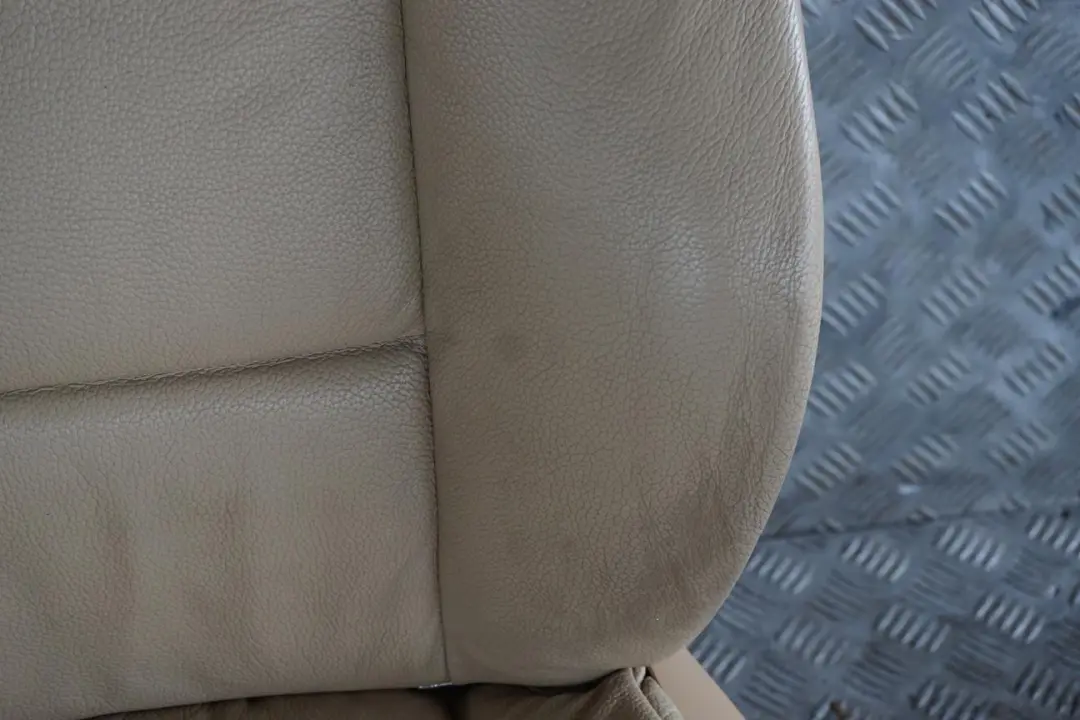 BMW X3 Series E83 Beige Leather Interior Front Left N/S Seat - SKU 3412758-1 - Part number 3412758