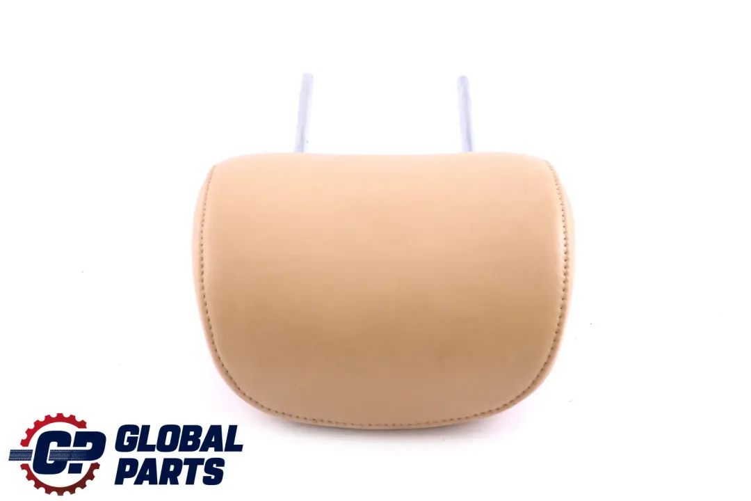 BMW X3 Series E83 Front Seat Left Right N/O/S Sandbeige Beige Leather Headrest - SKU 3412758 - Part number 3412758
