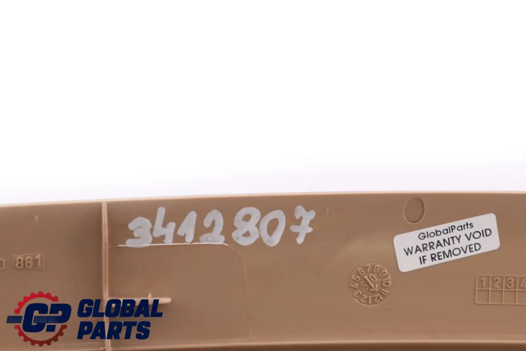 BMW X3 er E83 Kofferraum Verkleidung Heckklappe Links SANDBEIGE BEIGE - SKU 3412807 - Teilenummer 3412807