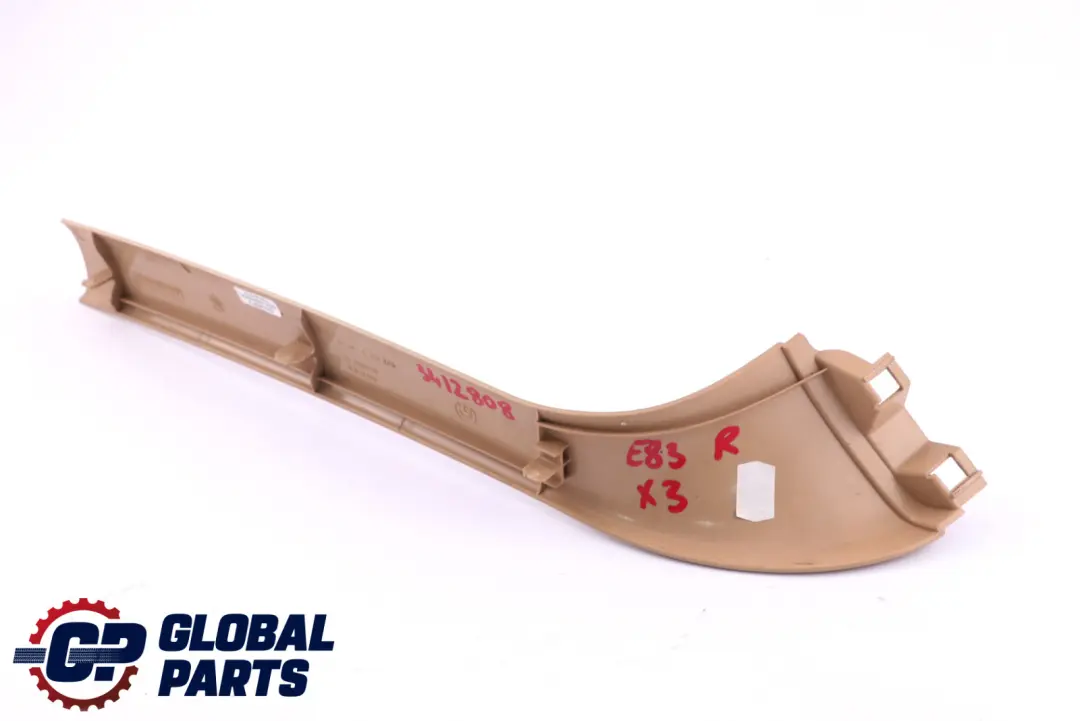 Boot Trunk Lid Trim Panel Sandbeige Right O/S to BMW X3 Series E83 with Part number 3412808 BMW X3 Series E83 Boot Trunk Lid Trim Panel Sandbeige Right O/S - SKU 3412808 - Part number 3412808