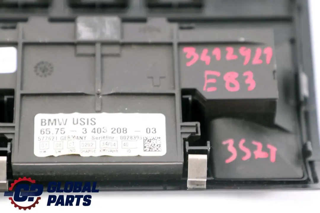 Moduł Ultradźwiękowy 3403208 do BMW X3 E83 o numerze 3412921 BMW X3 E83 Moduł Ultradźwiękowy 3403208 - SKU 3412921 - Numer Części 3412921