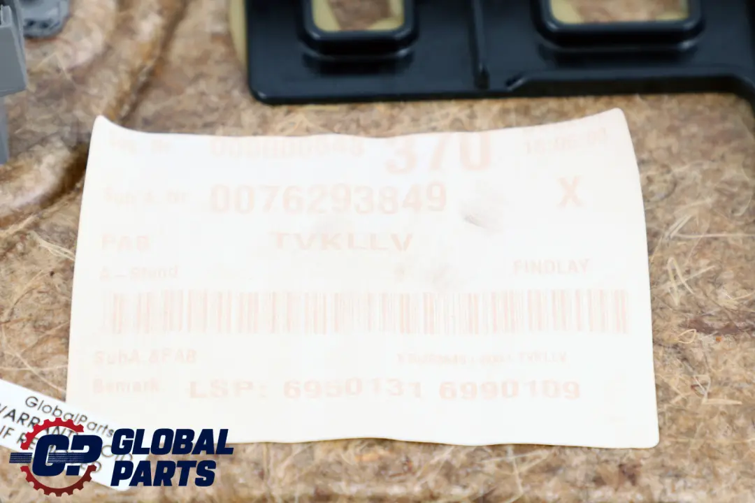 Front Left N/S Door Card Lining Leather Graublau Grey Blue to BMW X3 Series E83 with Part number 3412941 BMW X3 Series E83 Front Left N/S Door Card Lining Leather Graublau Grey Blue - SKU 3412941 - Part number 3412941