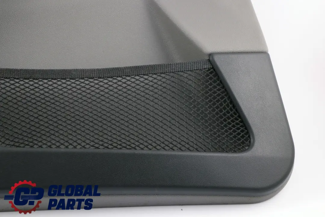 Front Left N/S Door Card Lining Leather Graublau Grey Blue to BMW X3 Series E83 with Part number 3412941 BMW X3 Series E83 Front Left N/S Door Card Lining Leather Graublau Grey Blue - SKU 3412941 - Part number 3412941