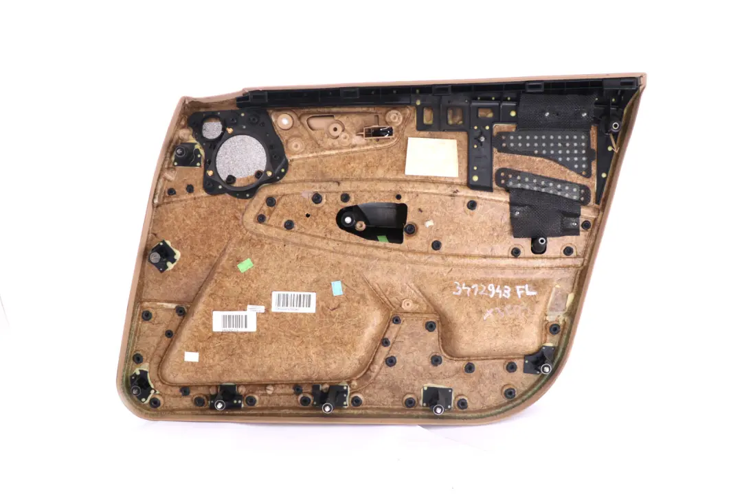 Front Left N/S Door Card Lining Leather Sandbeige Hell Beige to BMW X3 Series E83 with Part number 3412943 BMW X3 Series E83 Front Left N/S Door Card Lining Leather Sandbeige Hell Beige - SKU 3412943 - Part number 3412943