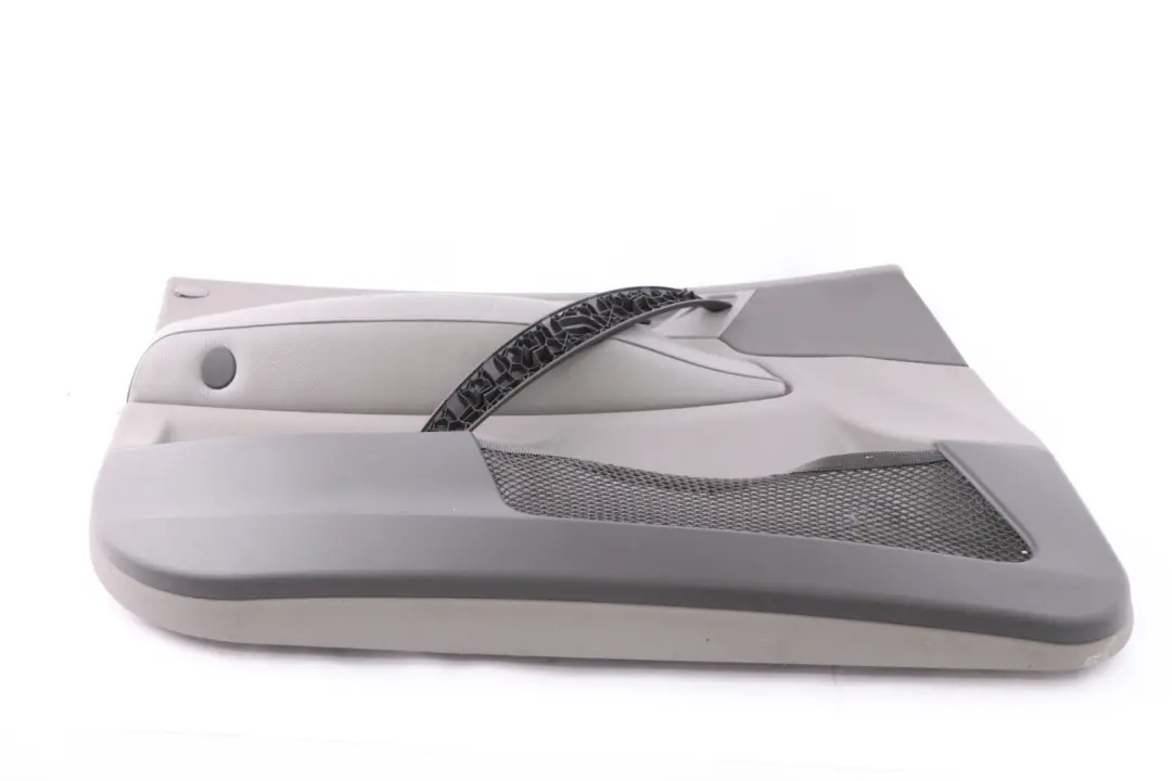 BMW X3 Series E83 Front Left N/S Door Card Lining Leather Black Ambiente Grey - SKU 3412945 - Part number 3412945