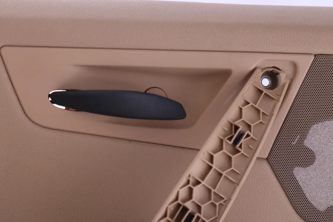 BMW X3 Series E83 Rear Left N/S Door Card Lining Leather Sandbeige Hell Beige - SKU 3412995 - Part number 3412995