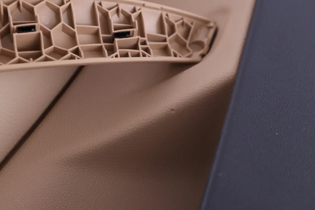 Right O/S Door Card Lining Leather Sandbeige Hell Beige to BMW X3 E83 Rear with Part number 3412996 BMW X3 E83 Rear Right O/S Door Card Lining Leather Sandbeige Hell Beige - SKU 3412996 - Part number 3412996