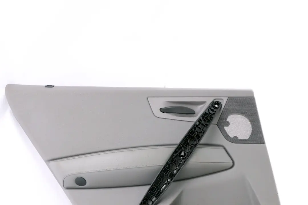 BMW X3 Series E83 Rear Left N/S Door Card Lining Leather Ambiente Grey Black - SKU 3412997 - Part number 3415905