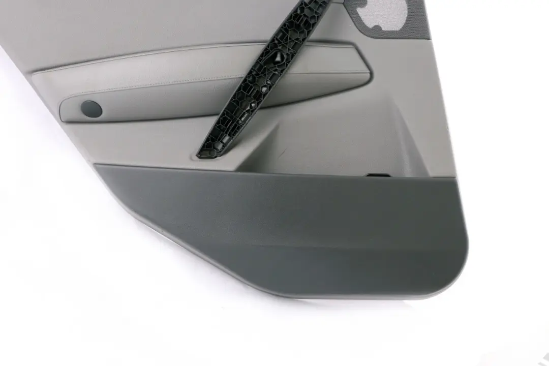 BMW X3 Series E83 Rear Left N/S Door Card Lining Leather Ambiente Grey Black - SKU 3412997 - Part number 3415905