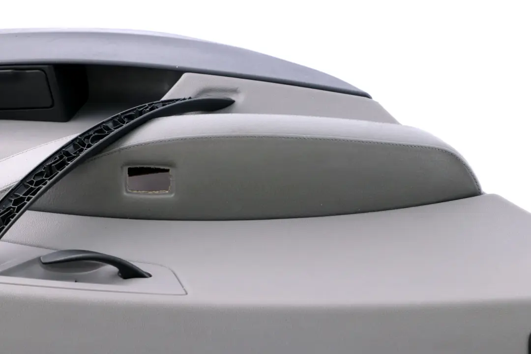 BMW X3 Series E83 Rear Left N/S Door Card Lining Leather Ambiente Grey Black - SKU 3412997 - Part number 3415905