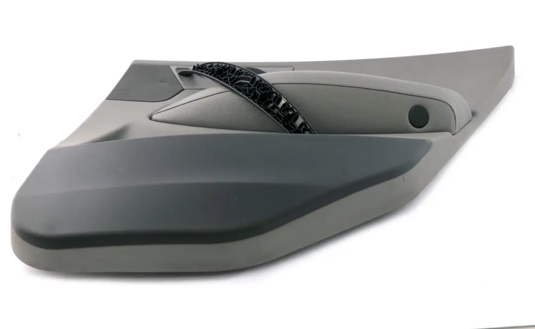 BMW X3 Series E83 Rear Right O/S Door Card Lining Leather Ambiente Grey Black - SKU 3412998 - Part number 3412998