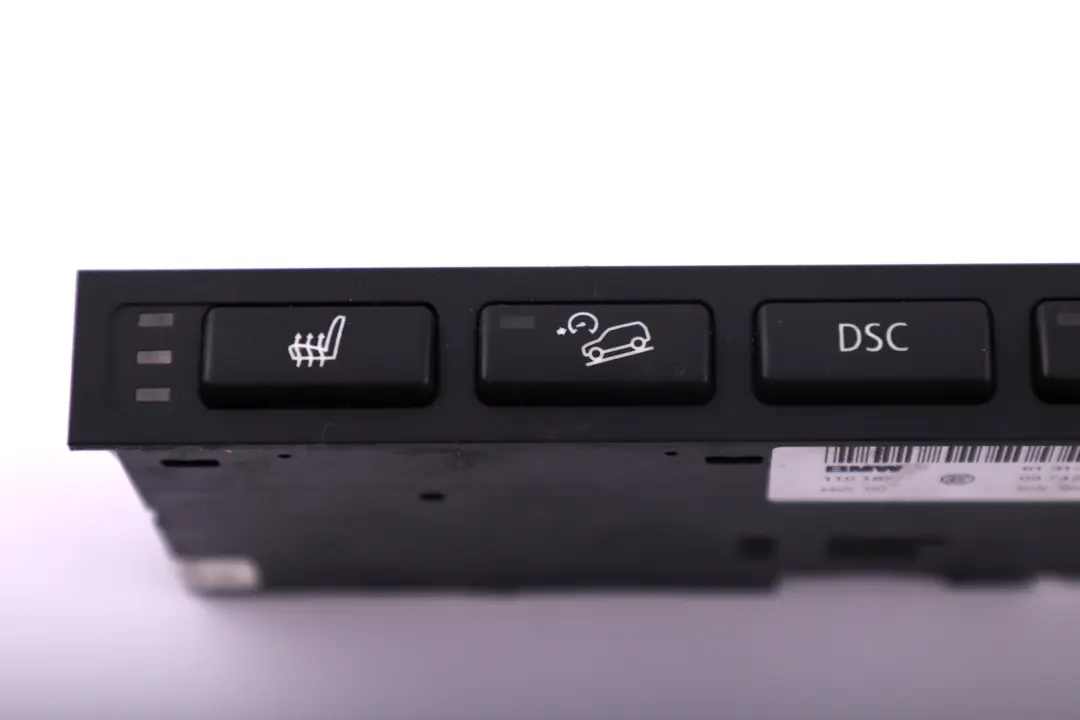 Centre Console DSC PDC Switch Unit Panel to BMW X3 Series E83 with Part number 3413156 BMW X3 Series E83 Centre Console DSC PDC Switch Unit Panel - SKU 3413156 - Part number 3413156