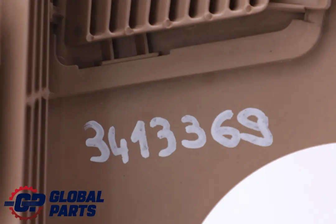 Grille Aération Sol Coffre Latéral Gauche Beige Sable pour BMW X3 E83 à propos du numéro de pièce 3413369 BMW X3 E83 Grille Aération Sol Coffre Latéral Gauche Beige Sable - SKU 3413369 - Numéro de pièce 3413369