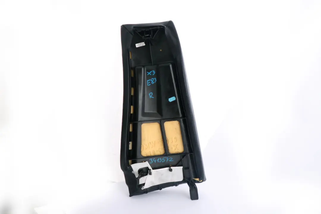 BMW X3 E83 Panel Lateral Asiento Trasero Negro Ambiente Lado Izquierdo - SKU 3413572 - Número de pieza 3413572