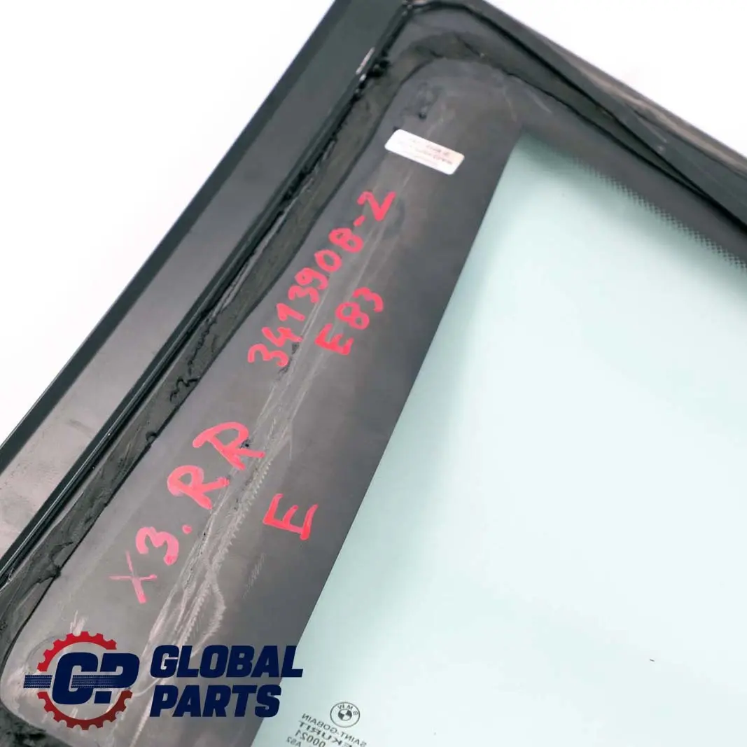 Fenetre Laterale Vert Arriere Droite AS2 5136 pour BMW X3 E83 LCI à propos du numéro de pièce 3413908 BMW X3 E83 LCI Fenetre Laterale Vert Arriere Droite AS2 5136 - SKU 3413908-2 - Numéro de pièce 3413908