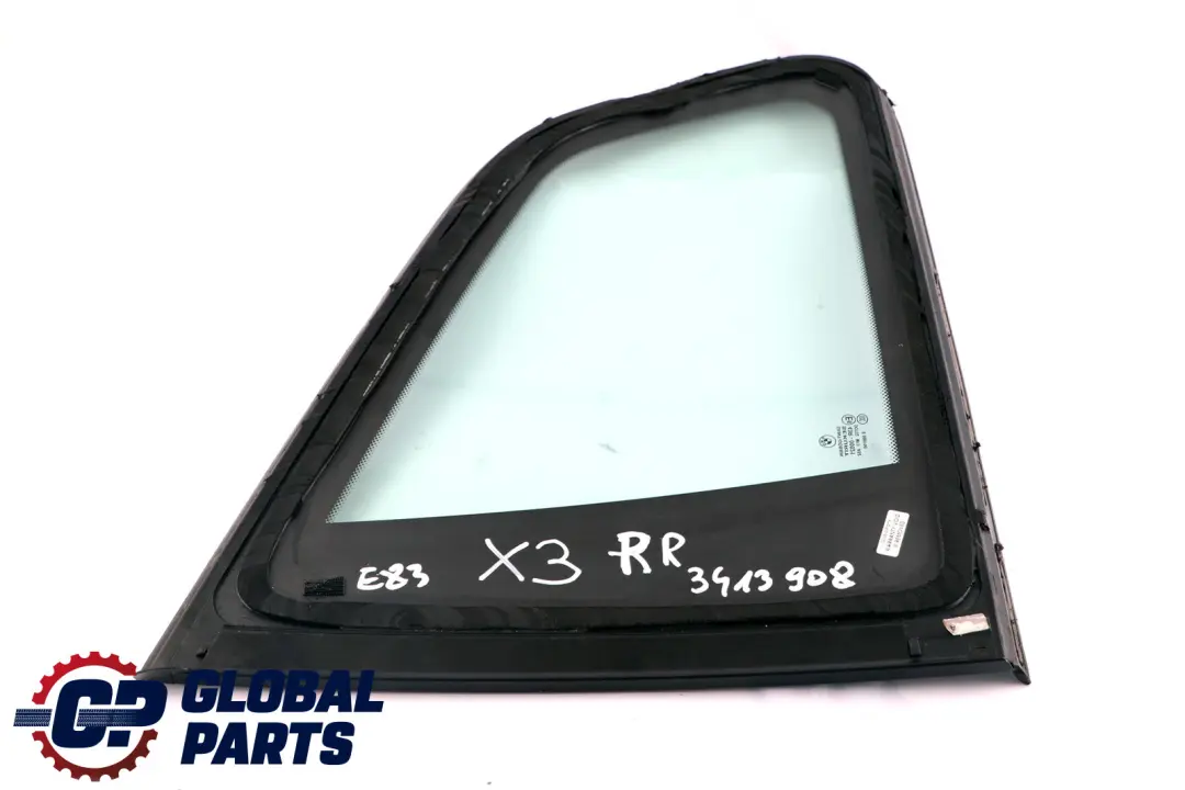 BMW X3 E83 LCI Finestrino Verde Posteriore Destra AS2 5136 - SKU 3413908 - Numero di parte 3413908