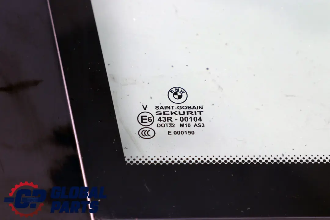 BMW X3 E83 LCI Double Fenetre Laterale Noir etroit Porte Arriere Gauche AS3 - SKU 3413911 - Numéro de pièce 3413911