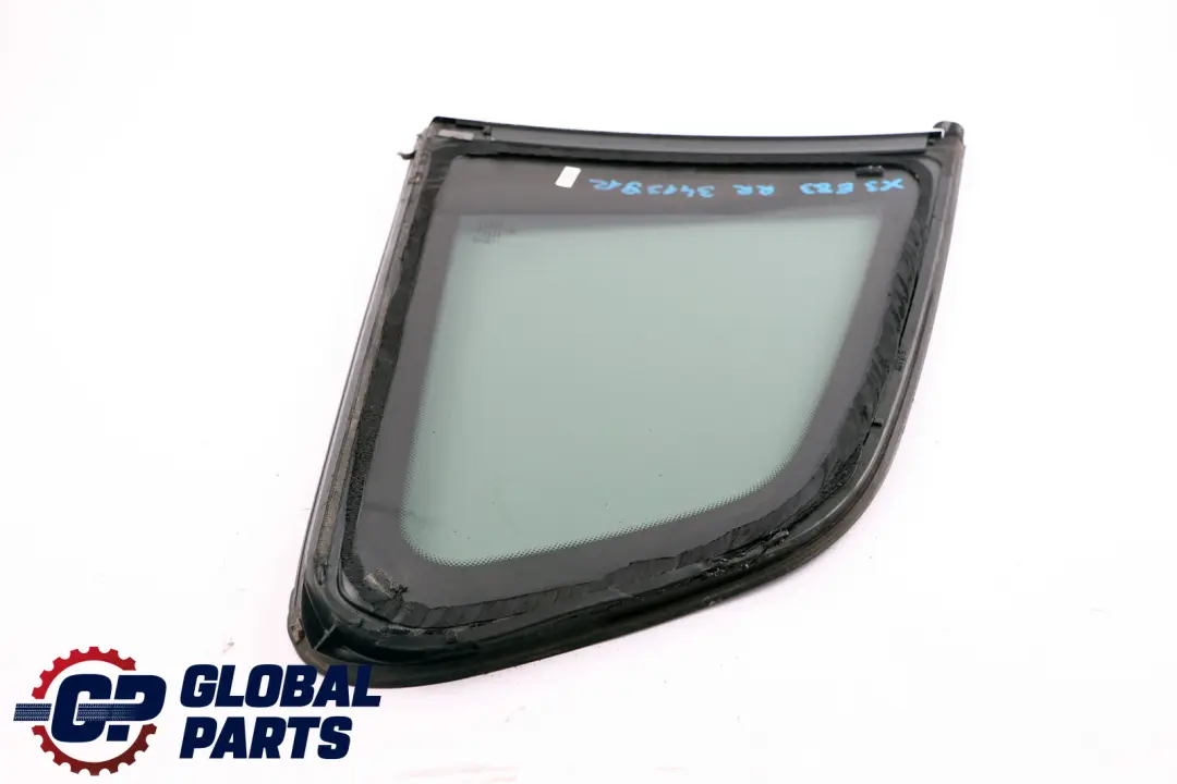 BMW X3 E83 LCI Finestrino Nero Stretto Portiera Posteriore Destra AS3 - SKU 3413912 - Numero di parte 3413912