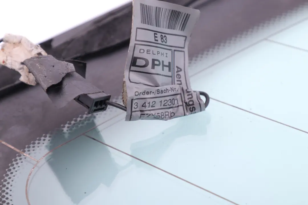 Seiten Scheiben Glas Grün Hinten Links AS2 TV Funktion Glanz für BMW X3 E83 mit Teilenummer 3413915 BMW X3 E83 Seiten Scheiben Glas Grün Hinten Links AS2 TV Funktion Glanz - SKU 3413915-1 - Teilenummer 3413915