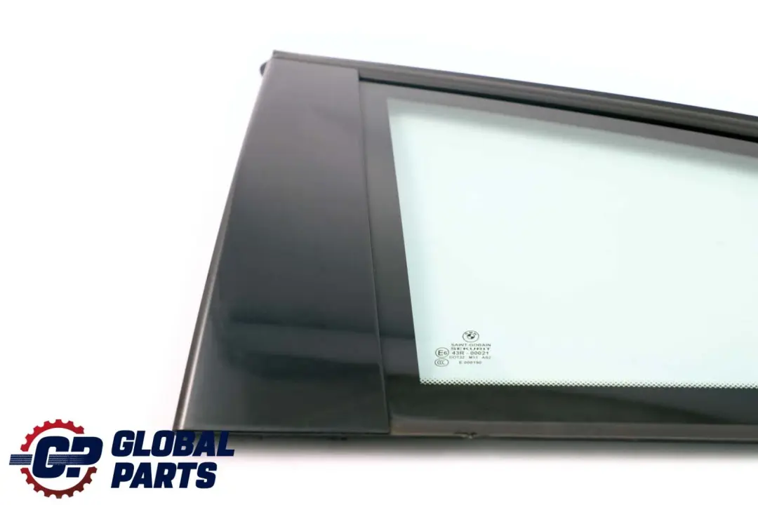 BMW X3 E83 Trim Side Glass Window Rear Left Quarter AS2 N/S Glanzschwarz - SKU 3413915 - Part number 3413915