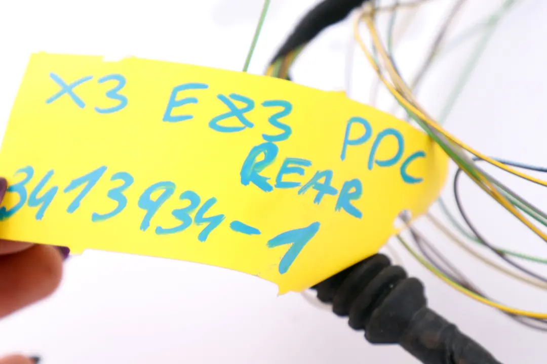 BMW X3 E83 Cableado Arnés PDC Paragolpes Trasero - SKU 3413934-1 - Número de pieza 3413934