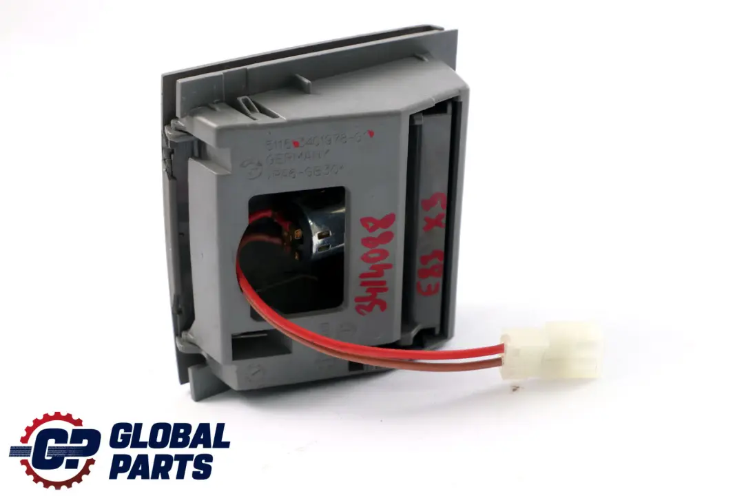 BMW Genuine X3 Series E83 Cigarette Plug Socket Lighter Cover Grey 3401978 - SKU 3414088 - Part number 3404791