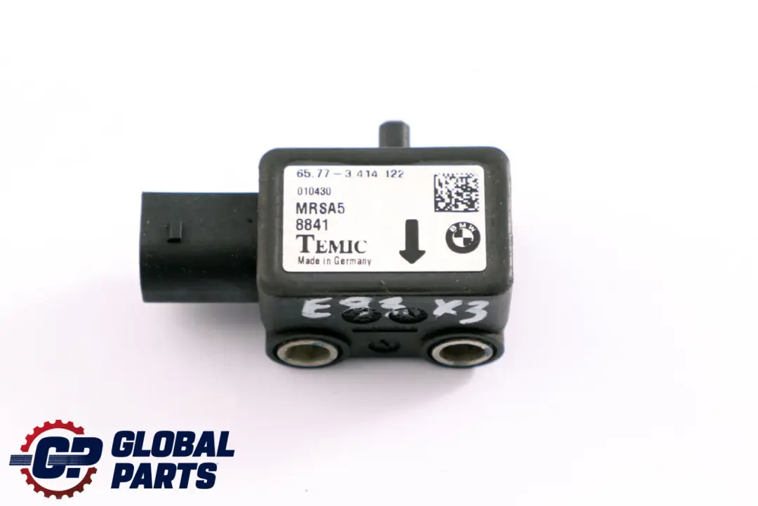 BMW X3 Series E83 Sensor Airbag Front Impact Crash Sensor - SKU 3414122 - Part number 3414122