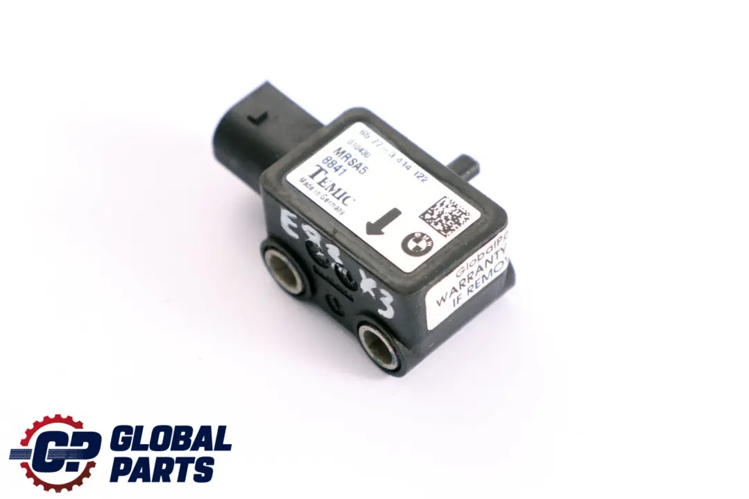 Sensor Luftmodul Frontaufprall Crashsensor für BMW X3 E83 mit Teilenummer 3414122 BMW X3 E83 Sensor Luftmodul Frontaufprall Crashsensor - SKU 3414122 - Teilenummer 3414122