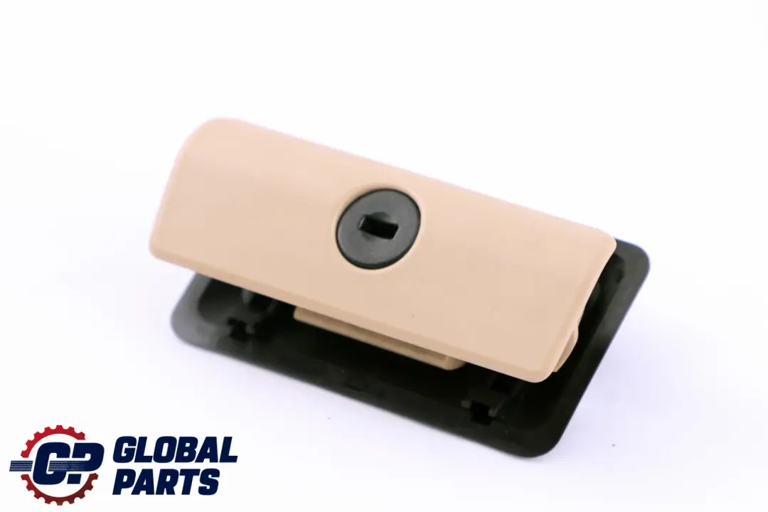 Glove Box Glovebox Lock Handle Hook Catch Sandbeige to BMW X3 Series E83 with Part number 3414194 BMW X3 Series E83 Glove Box Glovebox Lock Handle Hook Catch Sandbeige - SKU 3414194 - Part number 3414194