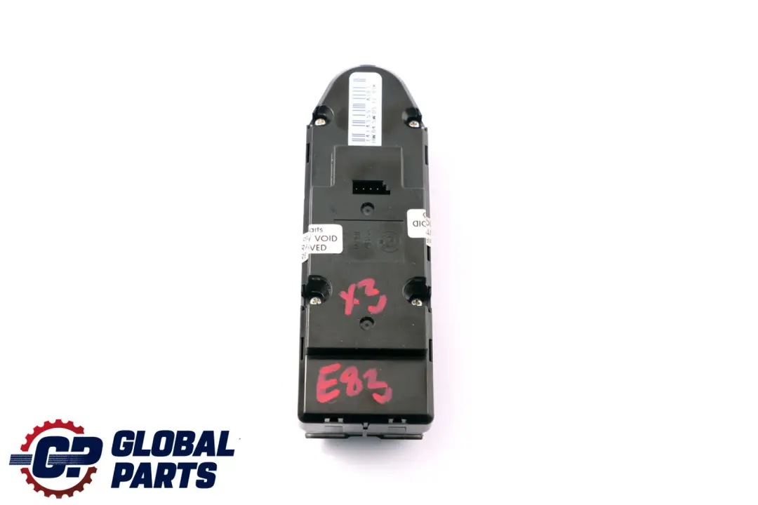 Interruttore Alzacristalli Lato Conducente 6131 per BMW X3 E83 con numero di parte 3414355 BMW X3 E83 Interruttore Alzacristalli Lato Conducente 6131 - SKU 3414355 - Numero di parte 3414355