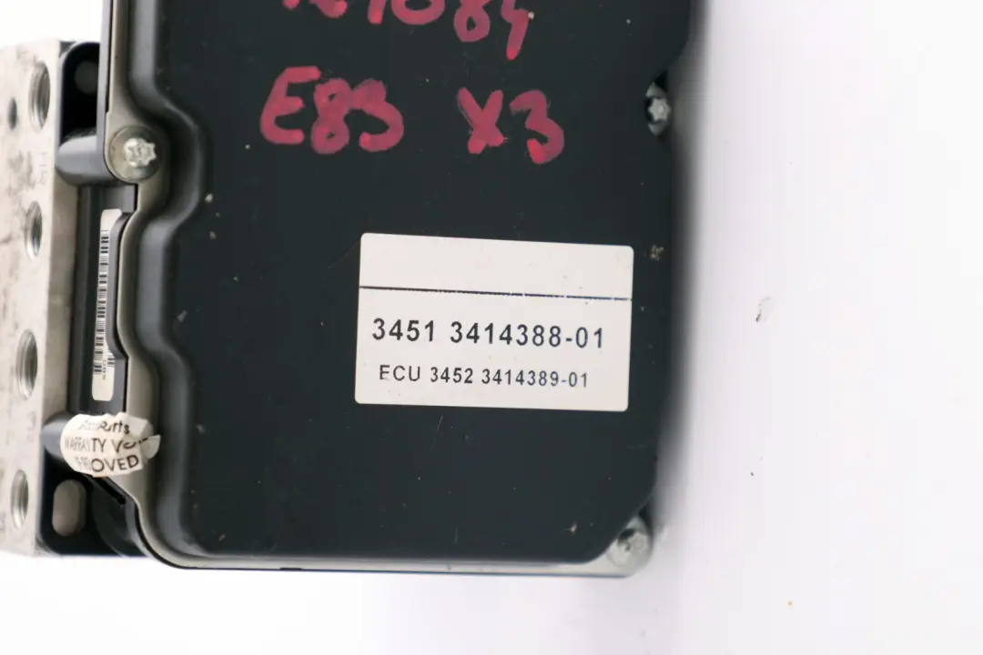 ABS RP Hydroaggregat Pumpe DSC DXC 3414389 für BMW X3 er E83 mit Teilenummer 3424684 BMW X3 er E83 ABS RP Hydroaggregat Pumpe DSC DXC 3414389 - SKU 3414388 - Teilenummer 3424684