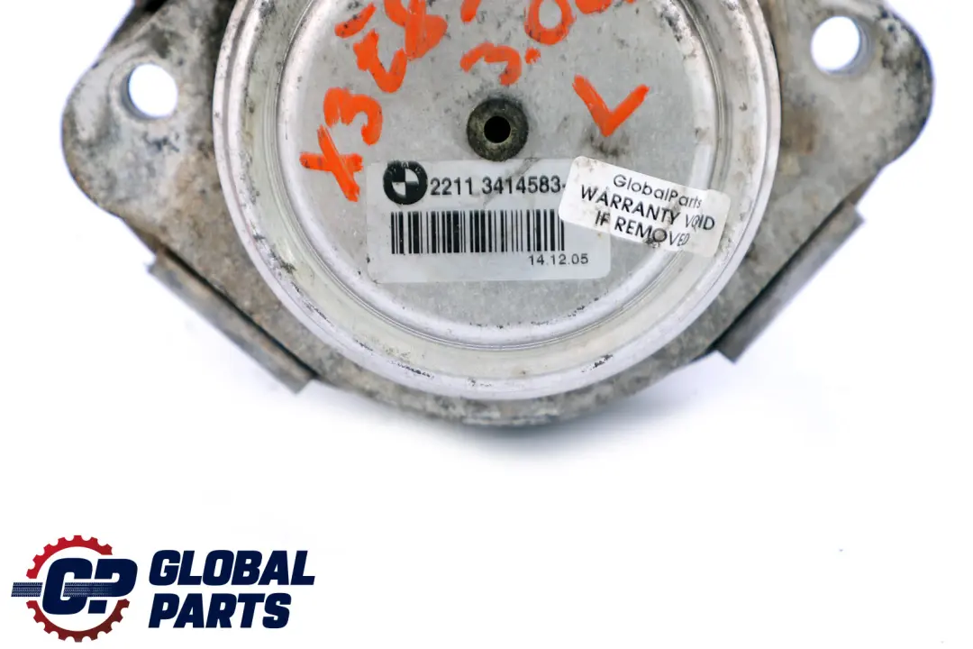 BMW E83 E83N LCI 3.0d M57N2 Diesel Soporte Motor Goma Izquierda - SKU 3414583 - Número de pieza 3414583