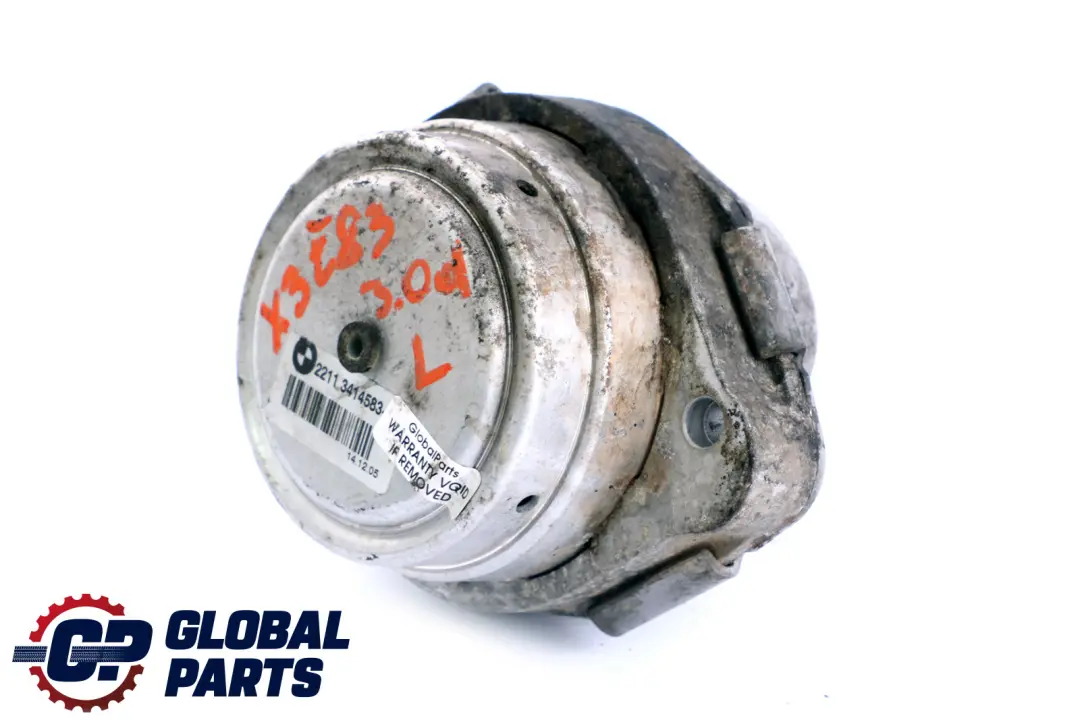 E83N LCI 3.0d M57N2 Diesel Supporto Del Motore Sinistro per BMW X3 E83 con numero di parte 3414583 BMW X3 E83 E83N LCI 3.0d M57N2 Diesel Supporto Del Motore Sinistro - SKU 3414583 - Numero di parte 3414583