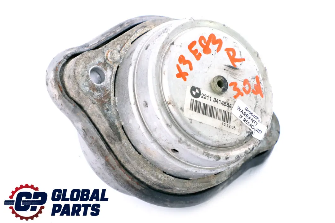 E83N LCI 3.0d M57N2 Diesel Support Moteur Caoutchouc Droit pour BMW E83 à propos du numéro de pièce 3414584 BMW E83 E83N LCI 3.0d M57N2 Diesel Support Moteur Caoutchouc Droit - SKU 3414584 - Numéro de pièce 3414584