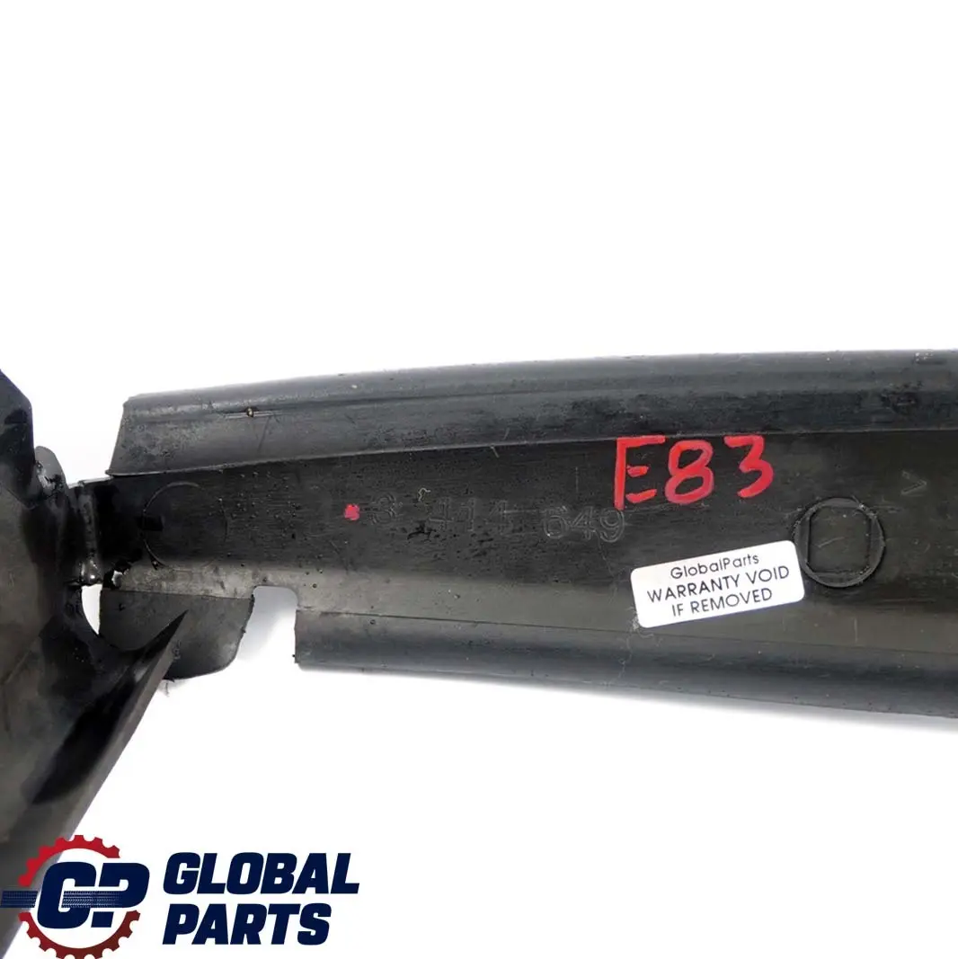 BMW X3 E83 Intercooler Front Air Duct Bottom Cover Panel - SKU 3414649 - Part number 3414649