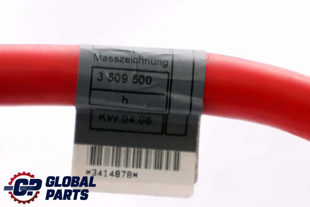 Batería Cable Positivo Cable Rojo Más Alambre para BMW X3 E83 LCI con número de pieza 3414878 BMW X3 E83 LCI Batería Cable Positivo Cable Rojo Más Alambre - SKU 3414878 - Número de pieza 3414878