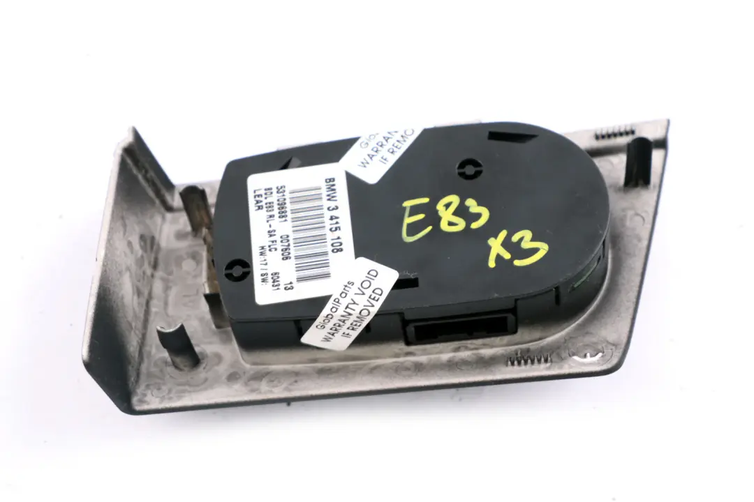 Luce Faro Elemento di controllo Interruttore Pannello per BMW X3 E83 con numero di parte 3415108 BMW X3 E83 Luce Faro Elemento di controllo Interruttore Pannello - SKU 3415108 - Numero di parte 3415108