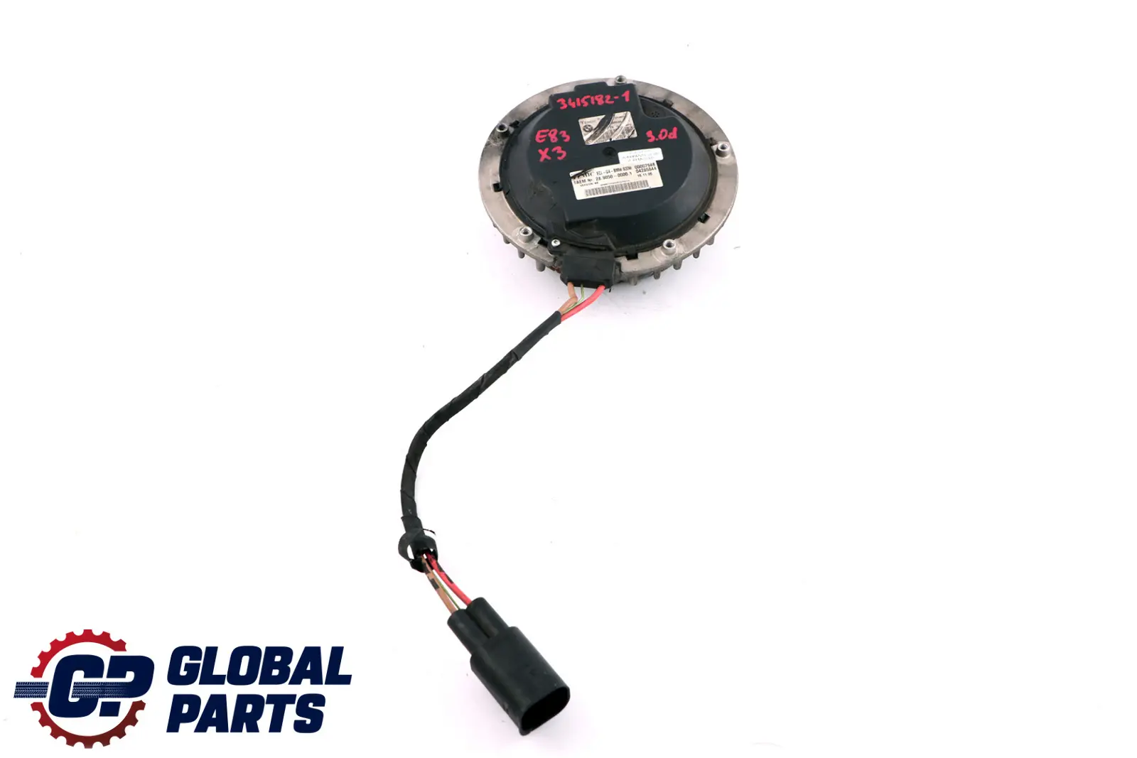 BMW X3 E83 3.0d Engine Cooling Radiator Fan Motor Unit 3415182