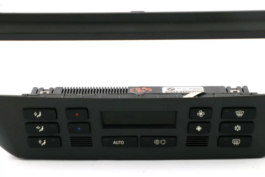 A/C Air Conditioning Control Unit Switches to BMW X3 E83 LCI Automatic with Part number 3415204 BMW X3 E83 LCI Automatic A/C Air Conditioning Control Unit Switches - SKU 3415204 - Part number 3415204