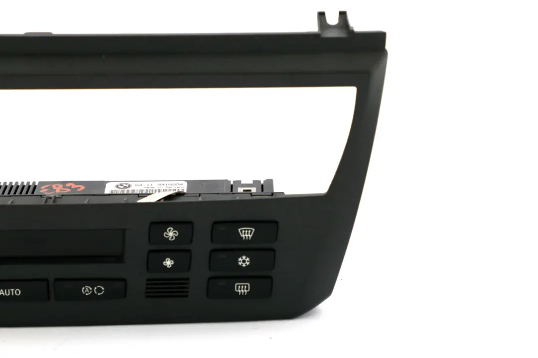 A/C Air Conditioning Control Unit Switches to BMW X3 E83 LCI Automatic with Part number 3415204 BMW X3 E83 LCI Automatic A/C Air Conditioning Control Unit Switches - SKU 3415204 - Part number 3415204