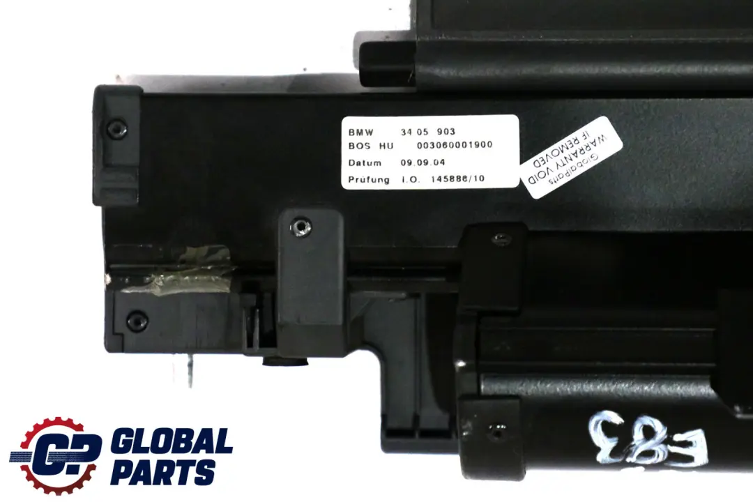 BMW X3 Reihe E83 Sichtschutzrollo Gepäckraum Netz Basaltgrau 3405903 - SKU 3415307 - Teilenummer 3415307