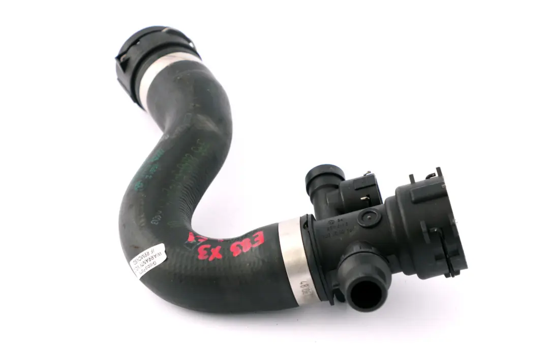 N52N Engine Cooling Radiator Coolant Water Hose to BMW X3 E83 LCI with Part number 3415433 BMW X3 E83 LCI N52N Engine Cooling Radiator Coolant Water Hose - SKU 3415433 - Part number 3415433
