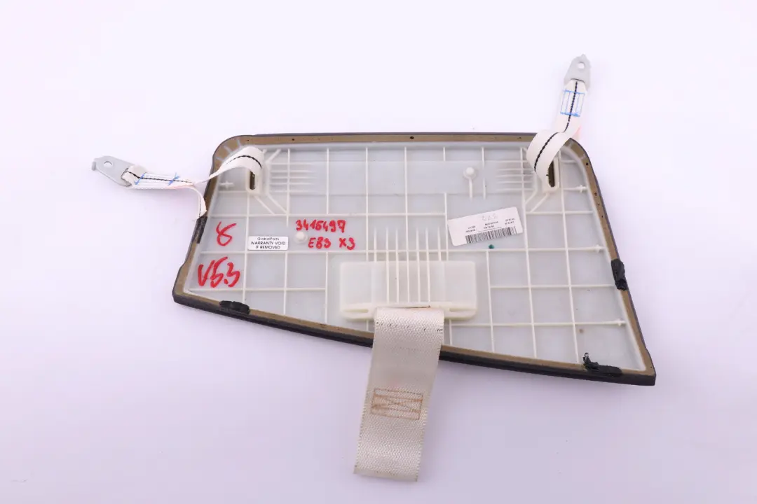 Dashboard Passenger Side Dash Trim Panel Cover Basaltgrau Grey to BMW X3 Series E83 with Part number 3415497 BMW X3 Series E83 Dashboard Passenger Side Dash Trim Panel Cover Basaltgrau Grey - SKU rhd-3415497 - Part number 3415497