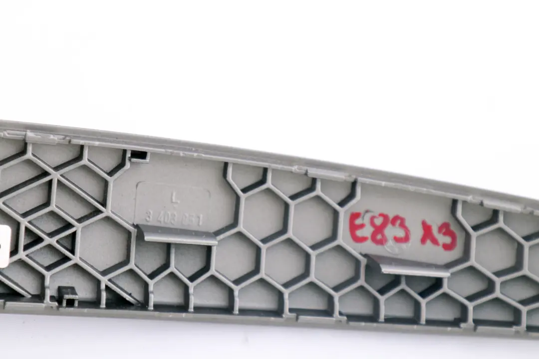 BMW X3 Series E83 Trim Strip Door Handle Upper Left N/S Titan Matt - SKU 3415539 - Part number 3415539
