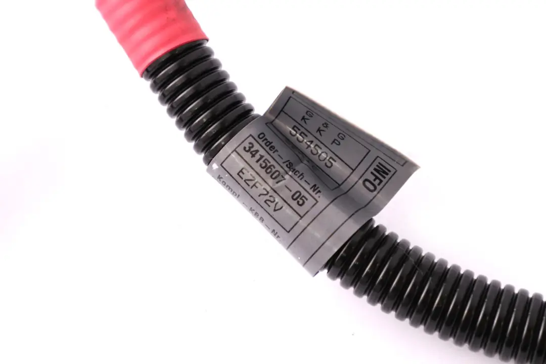 BMW X3 E83 LCI Benzin N52N Kabel Licht Maschine Starter Basis B+ - SKU 3415607 - Teilenummer 3415607