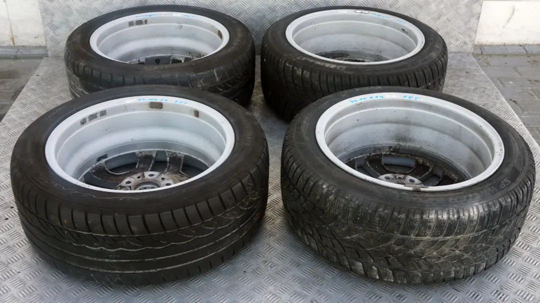 Complete Set 4x Wheel with Tyres 18" M double spoke 192 to BMW X3 Series E83 with Part number 3415614 BMW X3 Series E83 Complete Set 4x Wheel with Tyres 18" M double spoke 192 - SKU 3415614 - Part number 3415614