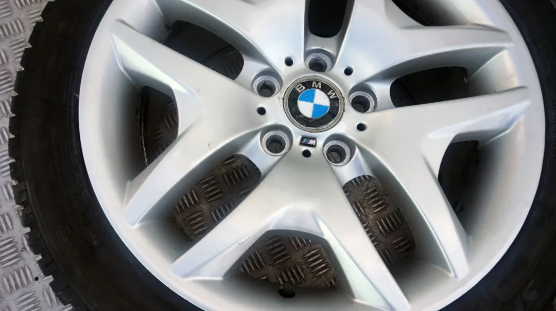 BMW X3 Series E83 Complete Set 4x Wheel with Tyres 18" M double spoke 192 - SKU 3415614 - Part number 3415614