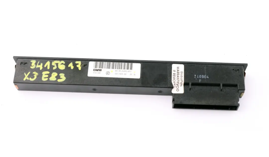 BMW X3 er E83 Rep.Satz Schaltzentrum Mittelkonsole DSC - SKU 3415617 - Teilenummer 3415617