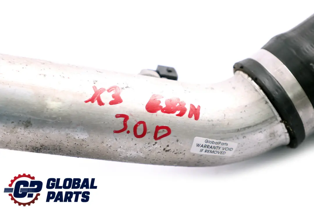 M57N2 3.0D Diesel Rura Wąż Przewód Intercoolera do BMW X3 E83 LCI o numerze 3415784 BMW X3 E83 LCI M57N2 3.0D Diesel Rura Wąż Przewód Intercoolera - SKU 3415784 - Numer Części 3415784